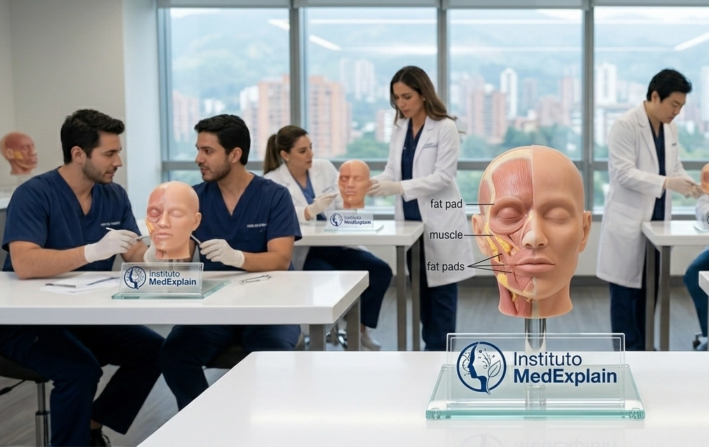 Simulador de inyectables — formación hands-on Instituto MedExplain